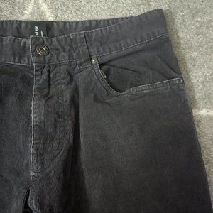 Prana Mens black corduroy pants 32x30